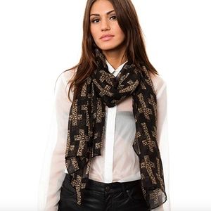 Accessories - 4/$30 Cheetah Leopard Cross Semi Sheer Woven Scarf Accessories - 4/$30 Cheetah Leopard Cross Semi Sheer Woven Scarf